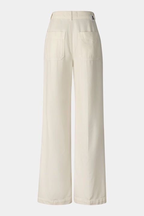 Rica Wide Fit Jeans In Cream