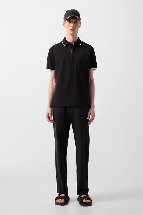 Timo Polo Shirt In Black