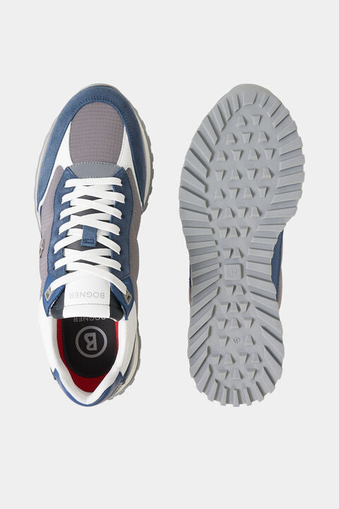 Sneaker Newport In Blue/Grey