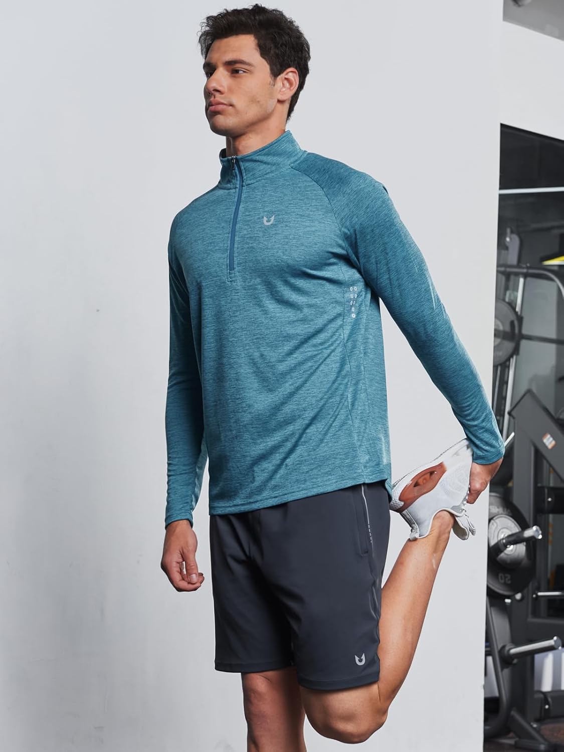 Textured Men's 1/2 Zip