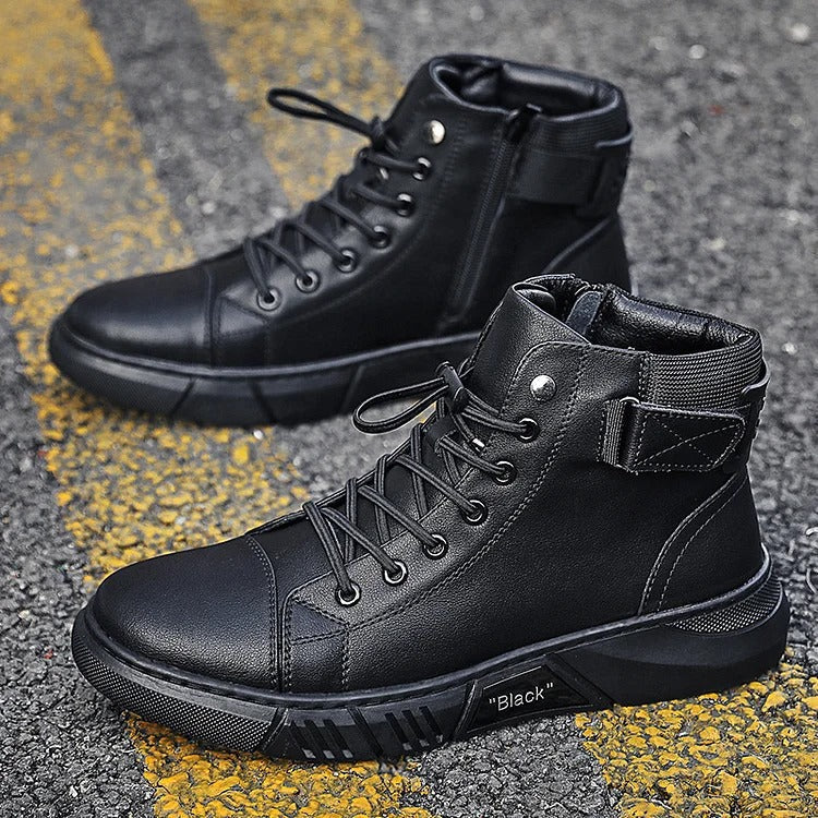 Men's Genuine Leather Martin Boots