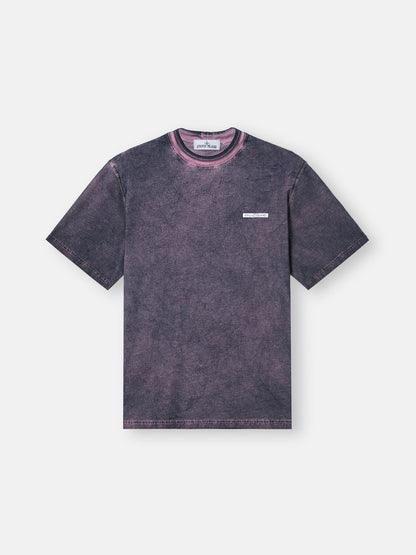 2100002 ORGANIC COMBED COTTON JERSEY 'VELO' EFFECT