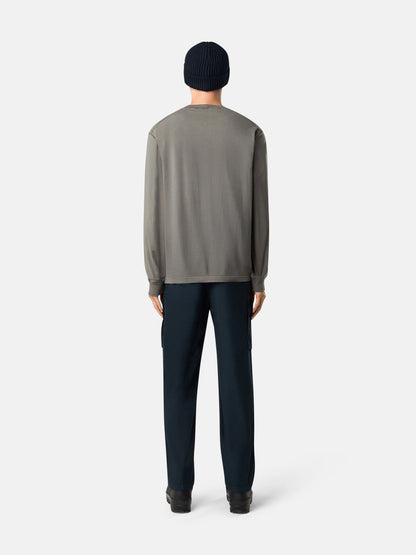 2100030 ORGANIC COTTON JERSEY 'FISSATO' EFFECT