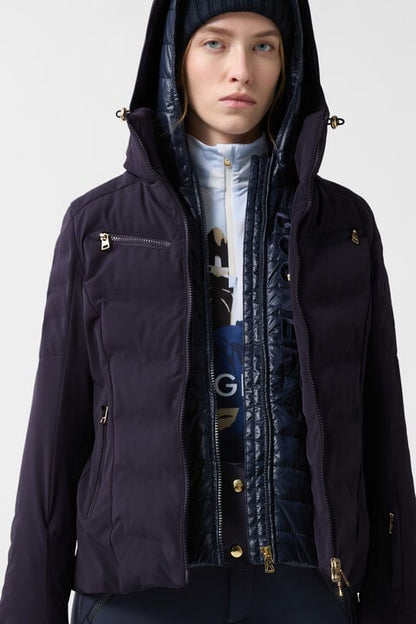 Kea Ski Jacket In Navy Blue