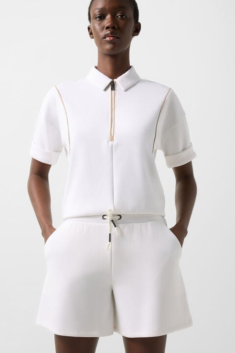 Alea Sweatshorts In White