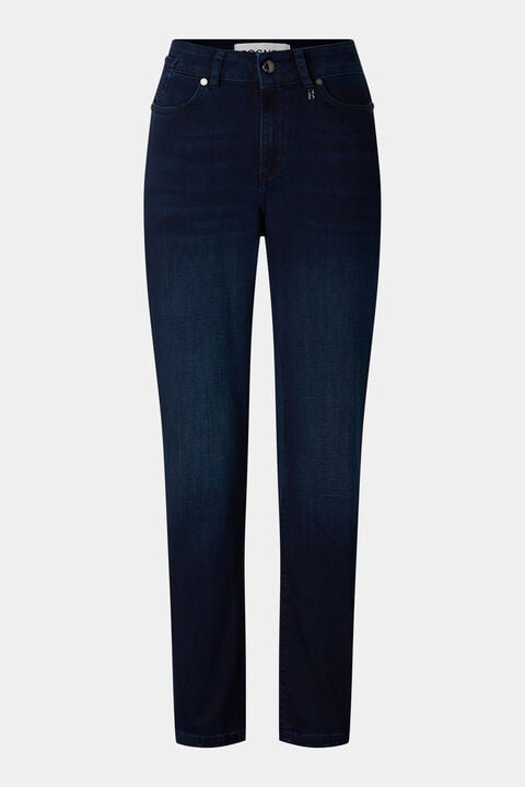 7/8 Slim Fit Jeans Julie In Dark Denim Blue