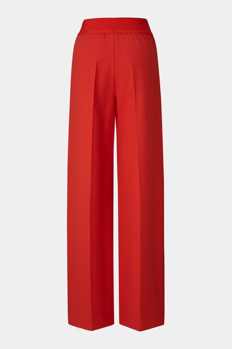 Ylvi Jersey Trousers In Red