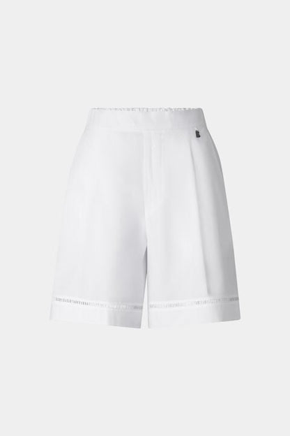 Sunny Cotton Shorts In White