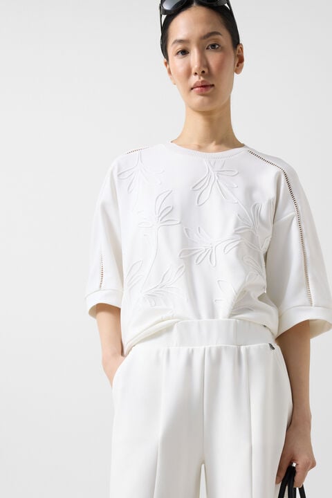 Romi Jersey Shorts In Off-White