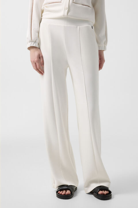 Ruby Jersey Trousers In Off-White