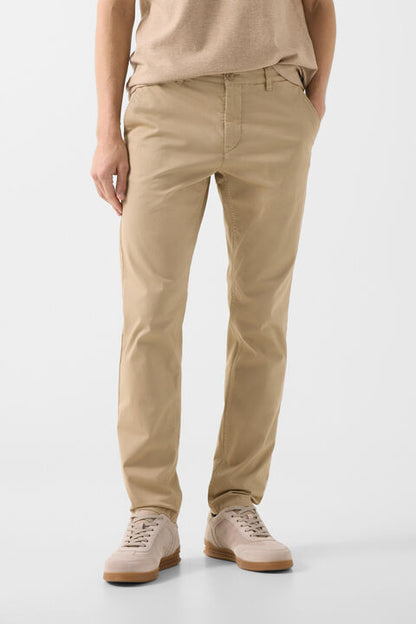 Chinos Cotton Chino In Beige