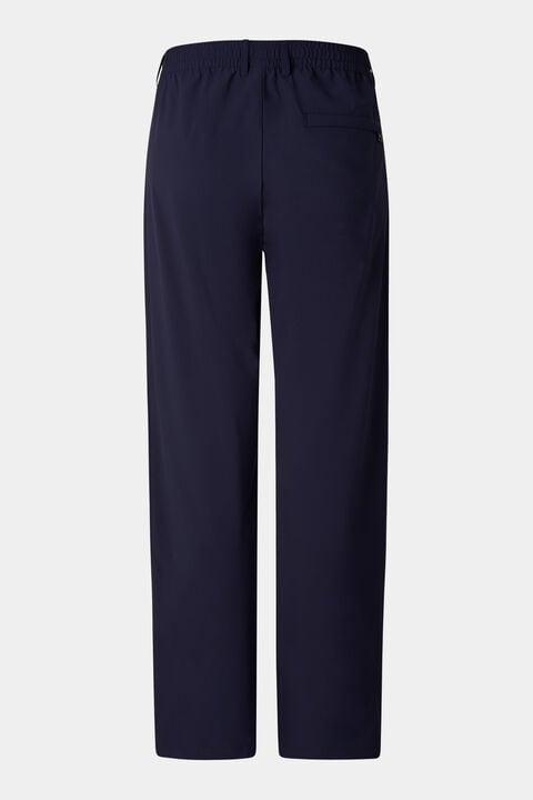 Stretch Trousers Marcus In Navy Blue