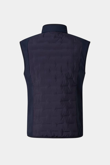 Dane Hybrid Waistcoat In Navy Blue
