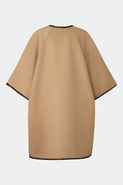 Double-Face Cape Idaho In Camel