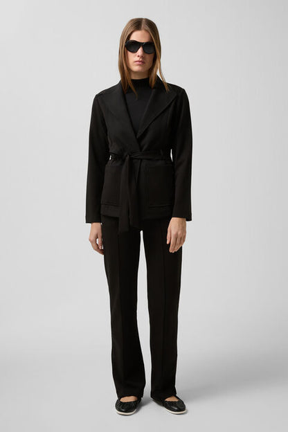Benisha Jersey Blazer In Black