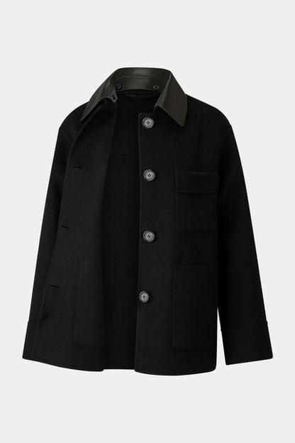 Doubleface Jacket Cassidy In Black