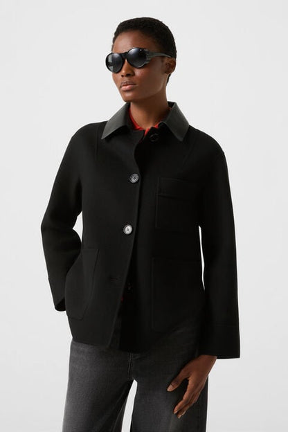 Doubleface Jacket Cassidy In Black