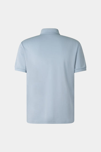 Daniel Functional Short-Sleeved Top In Misty Blue