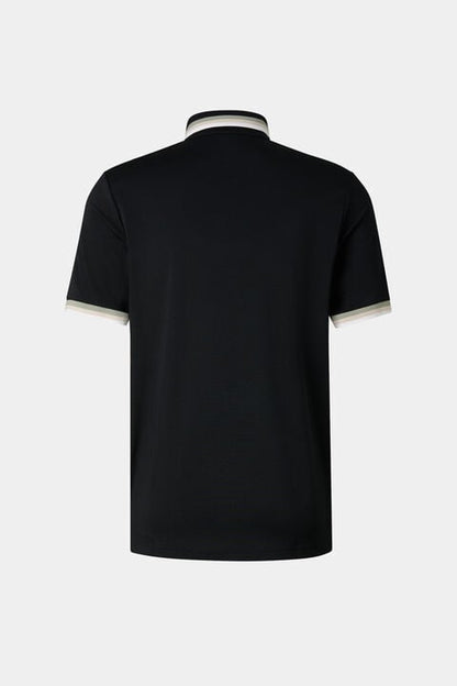 Arik Functional Short-Sleeved Top In Black