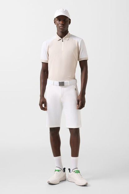 Fabius Functional Short-Sleeved Top In Sand/White