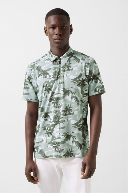 Taron Functional Short-Sleeved Top In Eucalyptus