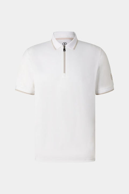 Cody Functional Short-Sleeved Top In Off-White