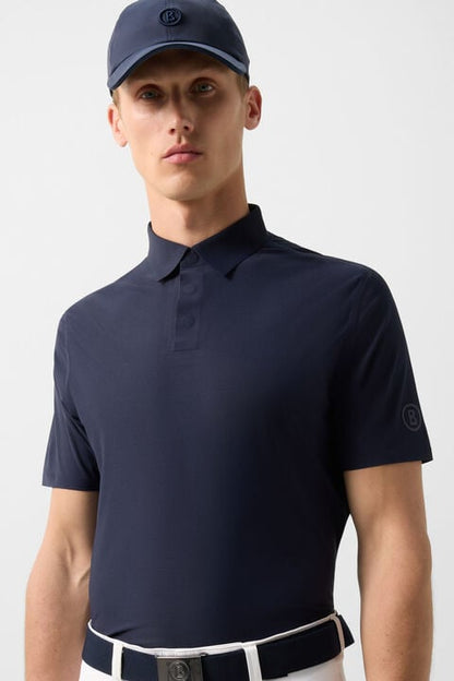Casimir Functional Short-Sleeved Top In Navy Blue