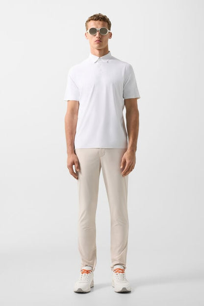 Casimir Functional Short-Sleeved Top In White