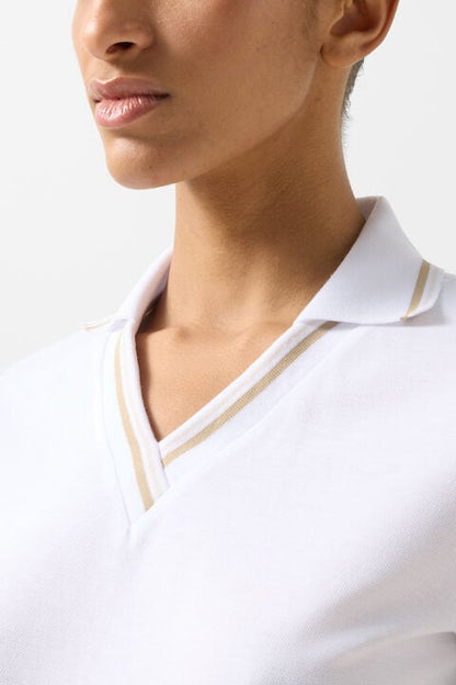 Jula Functional Short-Sleeved Top In White
