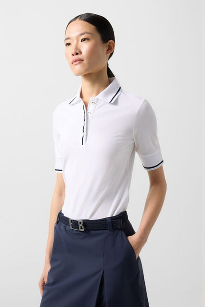Funktons Polo Shirt Elenor In White