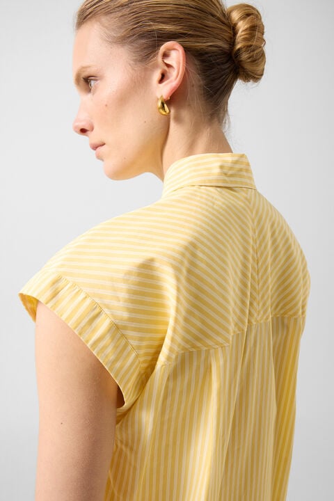 Hunter Cotton Blouse In Yellow