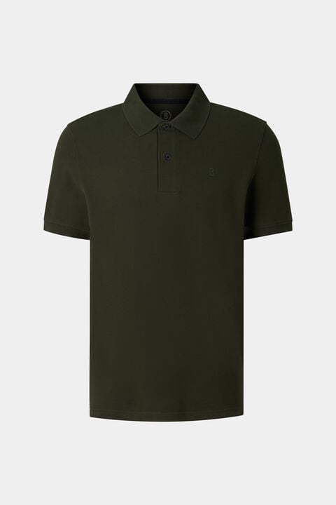 Fion Polo Shirt In Olive Green