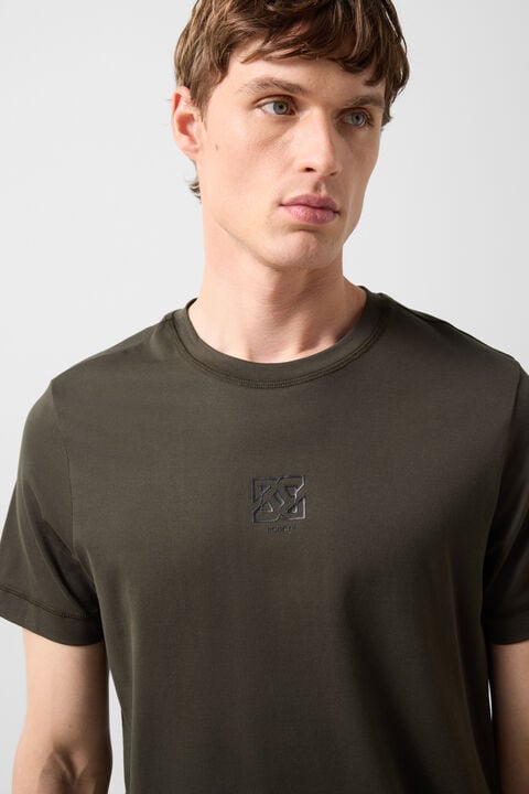 T-Shirt Roc In Olive Green