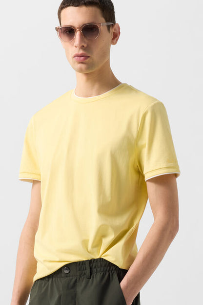 T-Shirt Ryan In Yellow