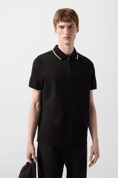 Timo Polo Shirt In Black