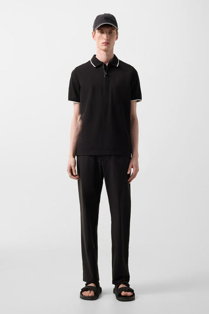 Timo Polo Shirt In Black