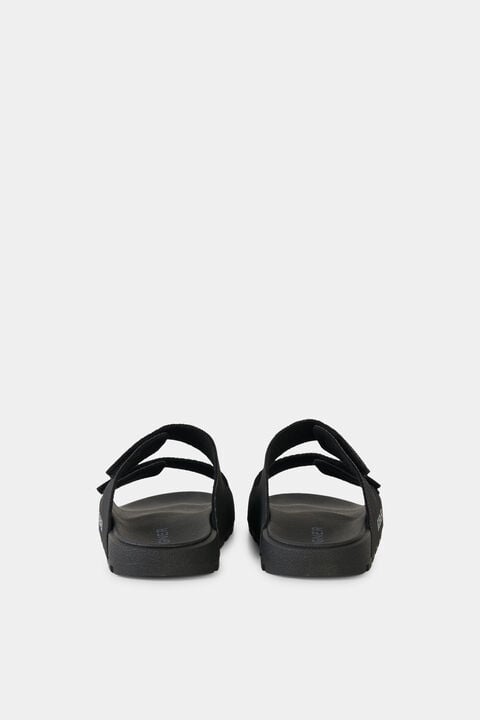 Biarritz Sandals In Black/White