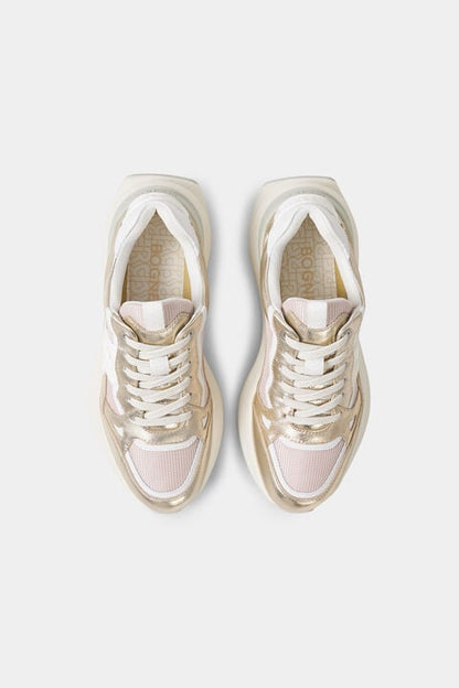 Sneaker Ctp25 In White/Gold