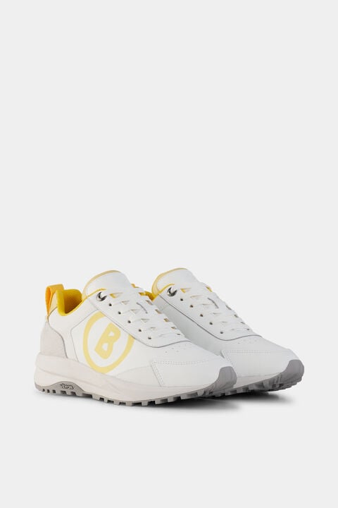 Sneaker Golf  In White/Yellow