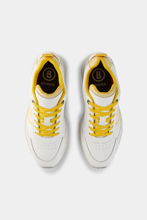 Sneaker Golf  In White/Yellow