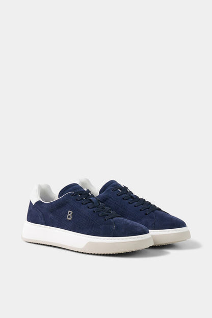 Milan Trainers In Navy Blue