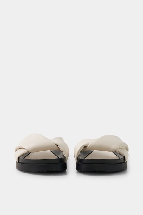 Sirolo Sandals In Cream/Black