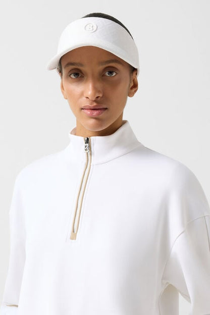 Floria Sweat Troyer In White