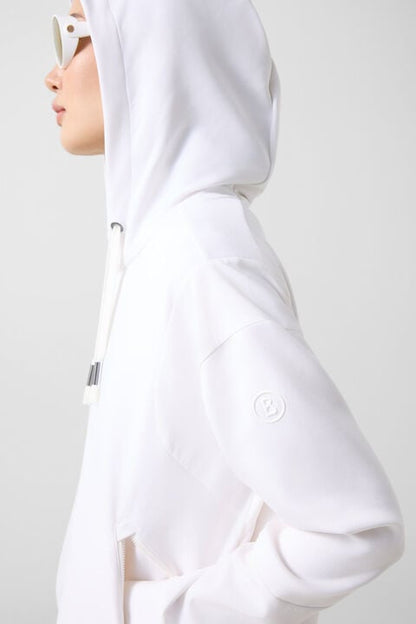 Julietta Jersey Jacket In White