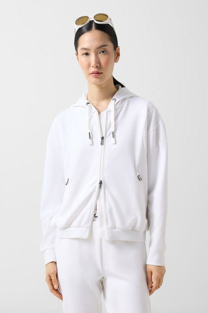 Julietta Jersey Jacket In White