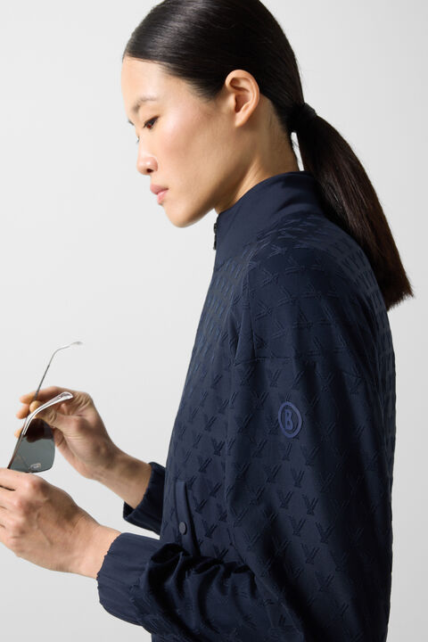 Aylin Blouson In Navy Blue