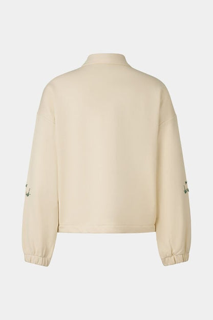 Bijou Polo Sweatshirt In Sand