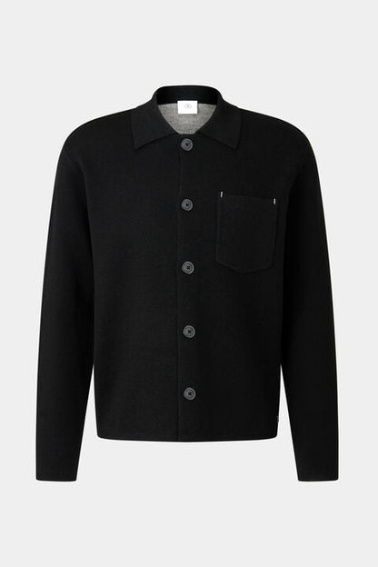 Olaf Knit Jacket In Black