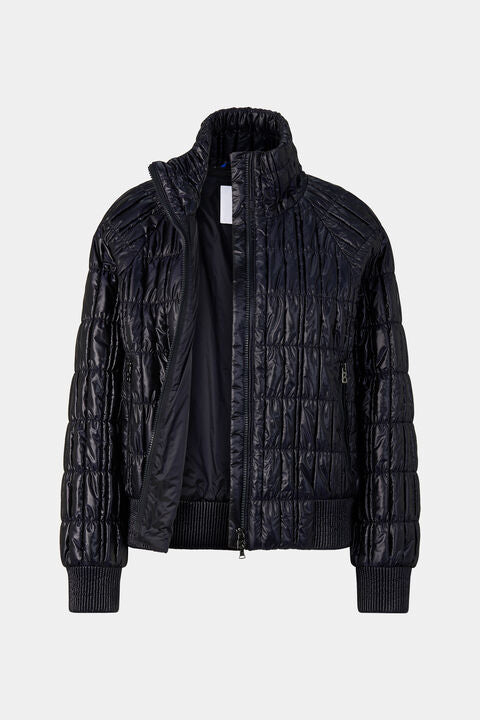 Sherry Quilted Jacket In Navy Blue