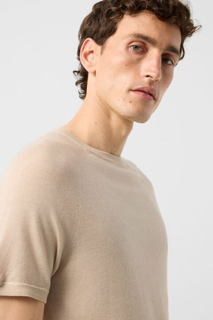Osaka Merino Shirt In Beige